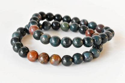 Bloodstone Bracelet (Altruism and Strength)  DestGlow