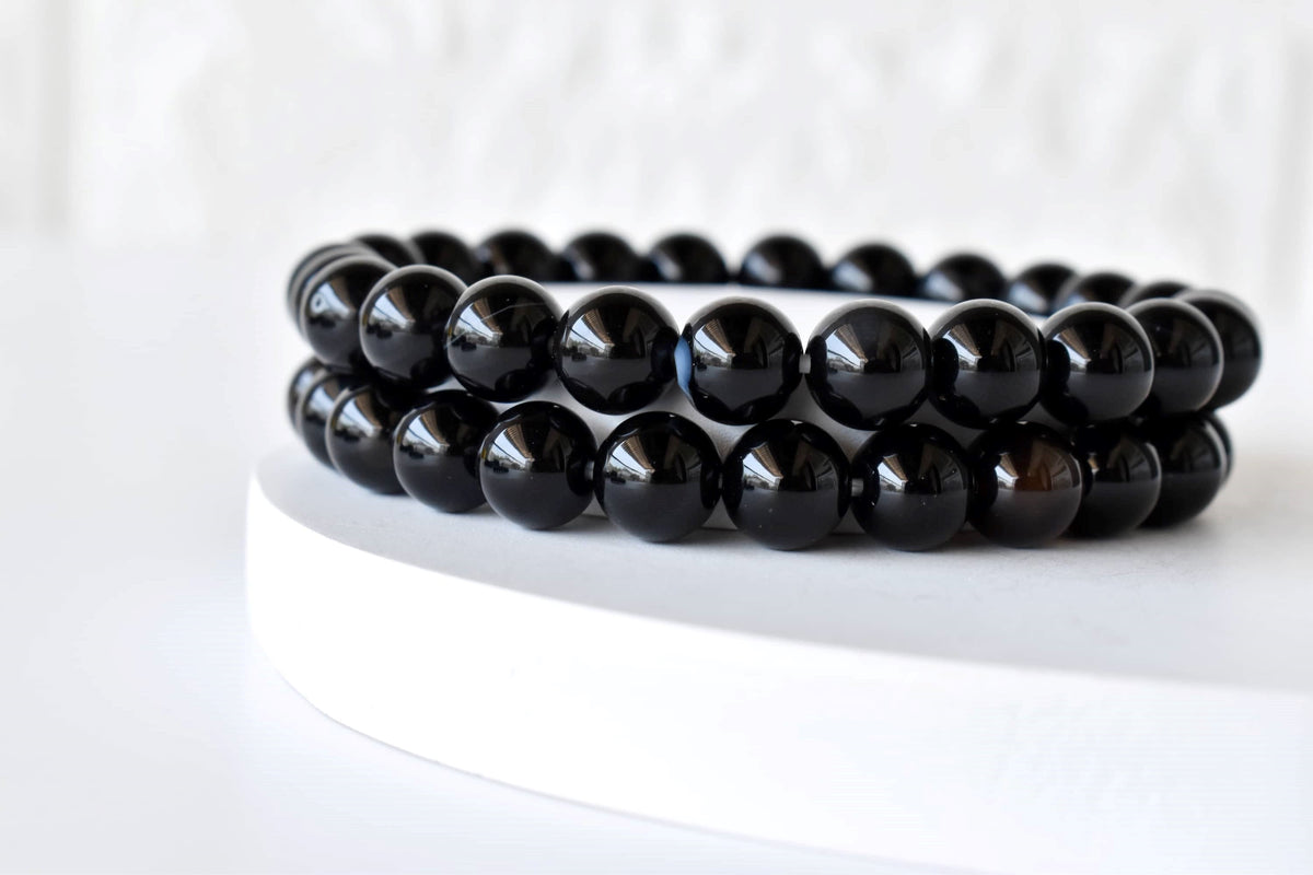 Black Onyx Bracelet (Confidence and Knowledge)  DestGlow