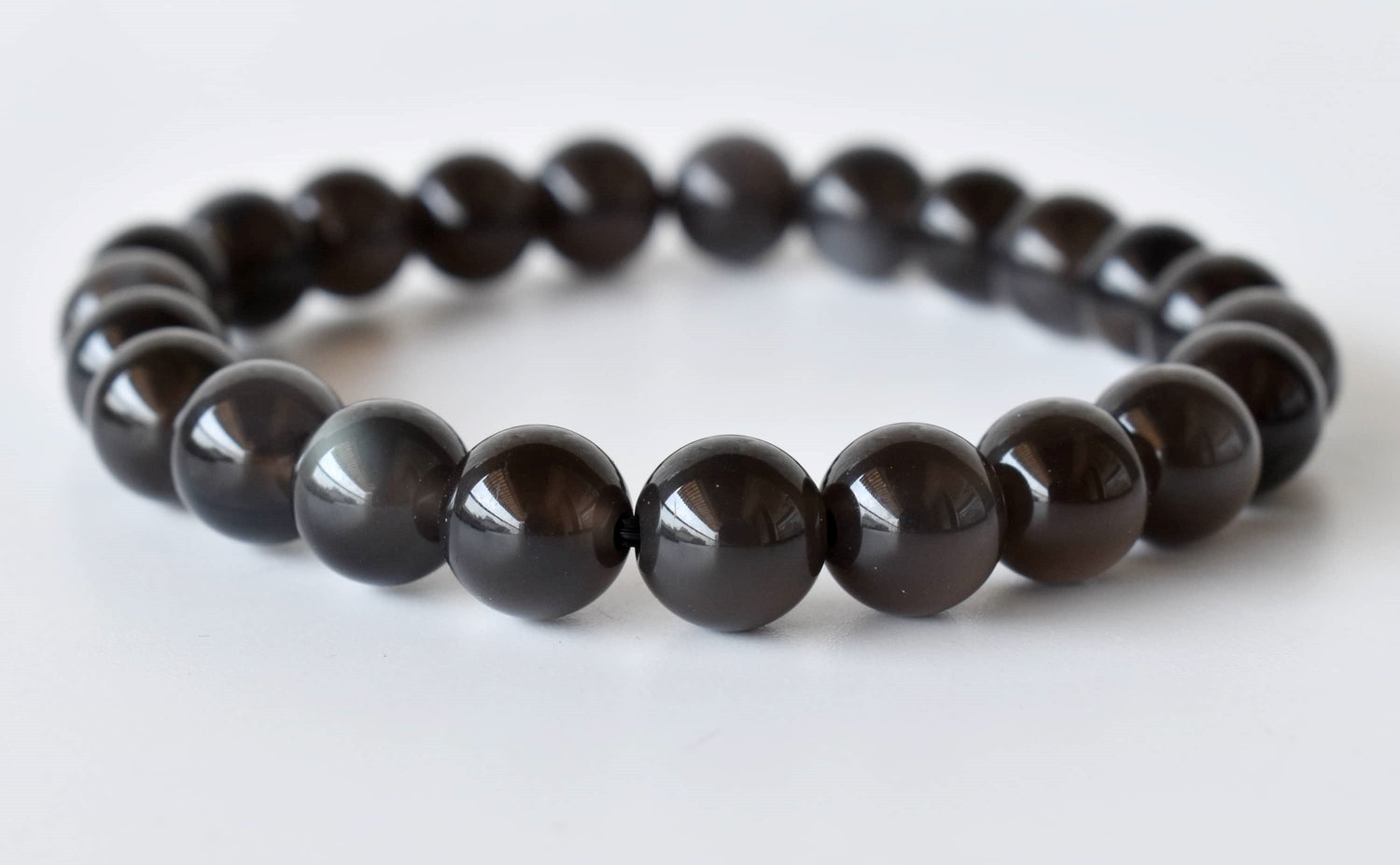 Black Obsidian Bracelet (Transformation and Clearing)  DestGlow