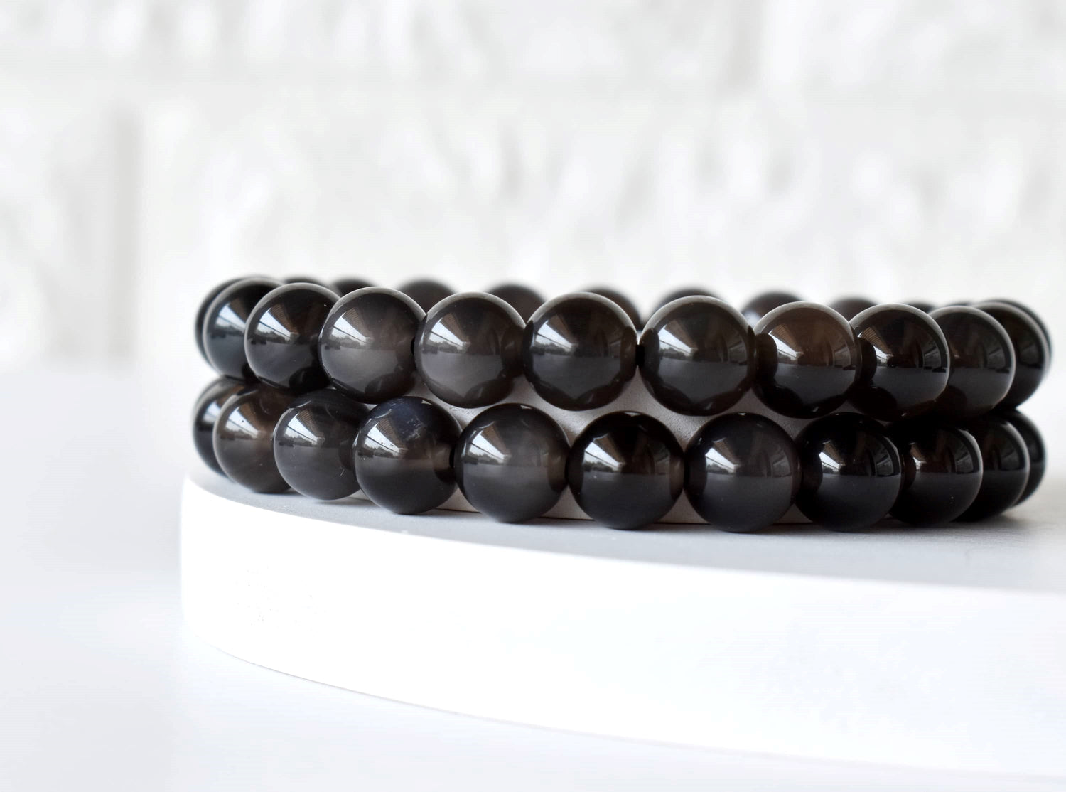 Black Obsidian Bracelet (Transformation and Clearing)  DestGlow