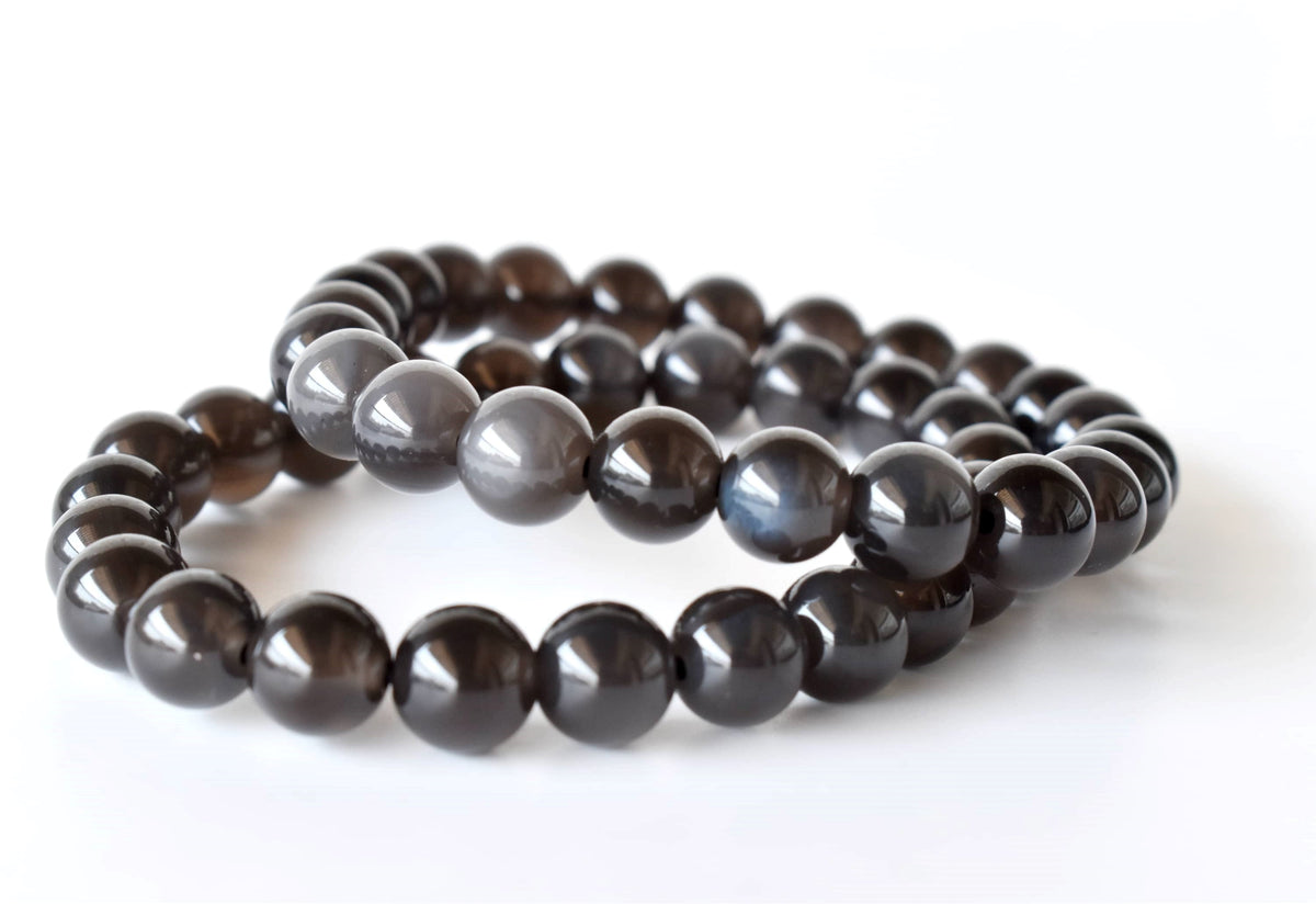 Black Obsidian Bracelet (Transformation and Clearing)  DestGlow