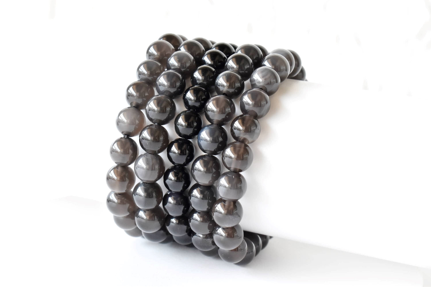 Black Obsidian Bracelet (Transformation and Clearing)  DestGlow