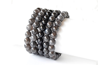 Black Obsidian Bracelet (Transformation and Clearing)  DestGlow