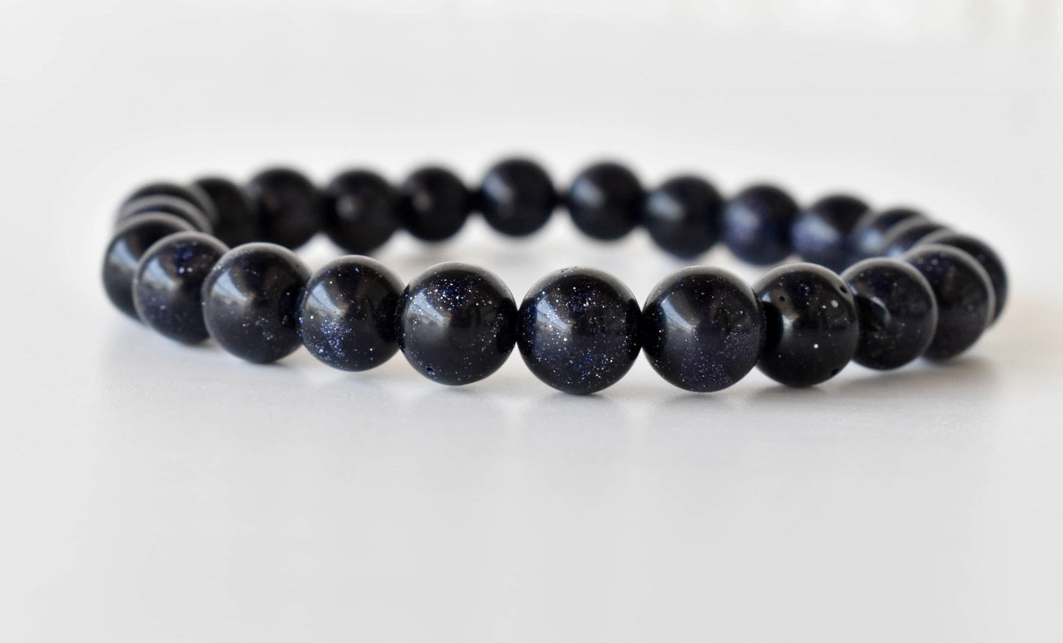 Blue Sandstone Bracelet (Inspiration and Trust)  DestGlow