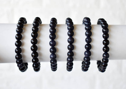Blue Sandstone Bracelet (Inspiration and Trust)  DestGlow