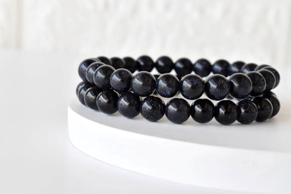 Blue Sandstone Bracelet (Inspiration and Trust)  DestGlow