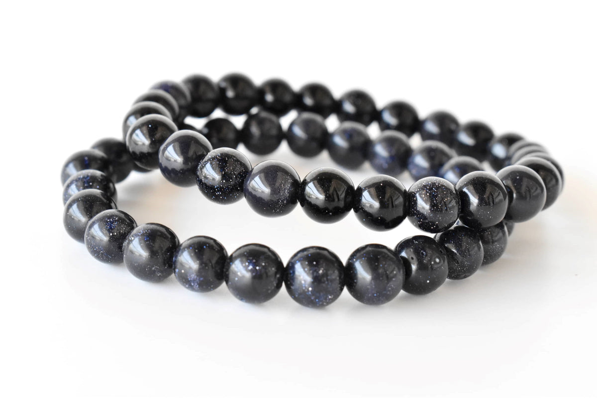 Blue Sandstone Bracelet (Inspiration and Trust)  DestGlow