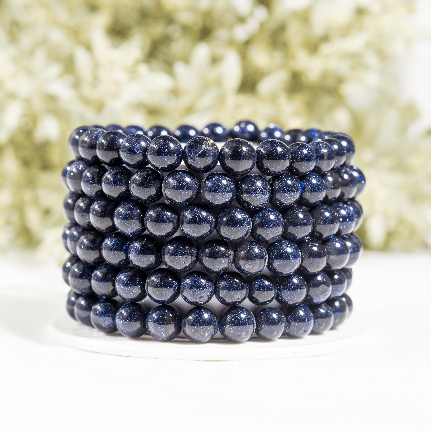 Blue Sandstone Bracelet (Inspiration and Trust)  DestGlow