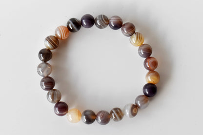 Botswana Agate Bracelet (Alignment With The Higher Self and Inspiration)  DestGlow