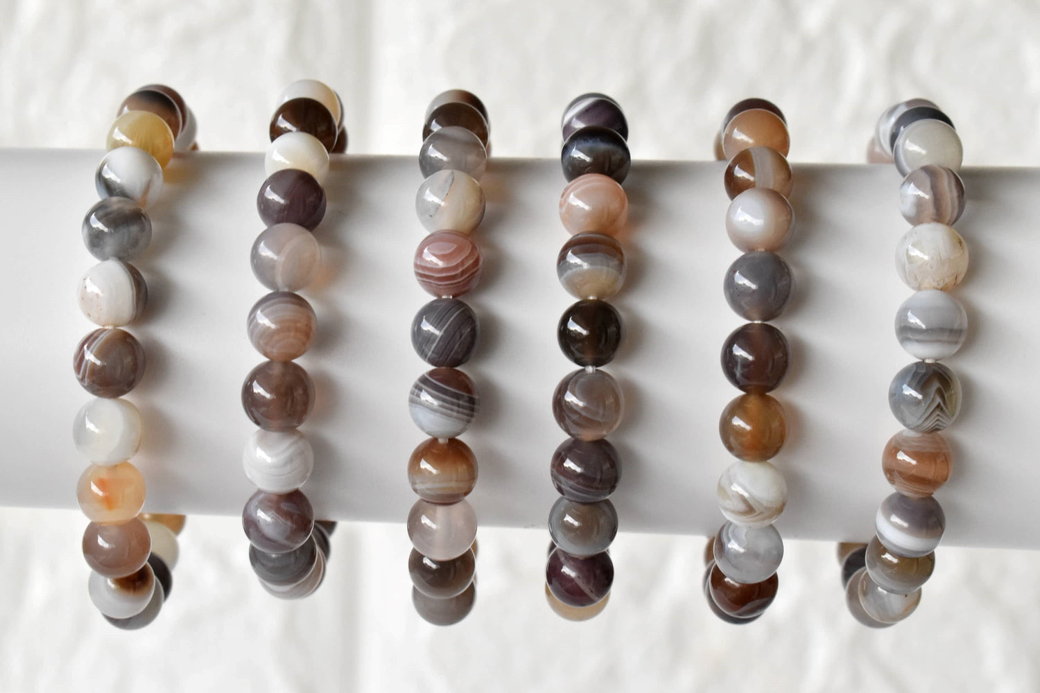 Botswana Agate Bracelet (Alignment With The Higher Self and Inspiration)  DestGlow