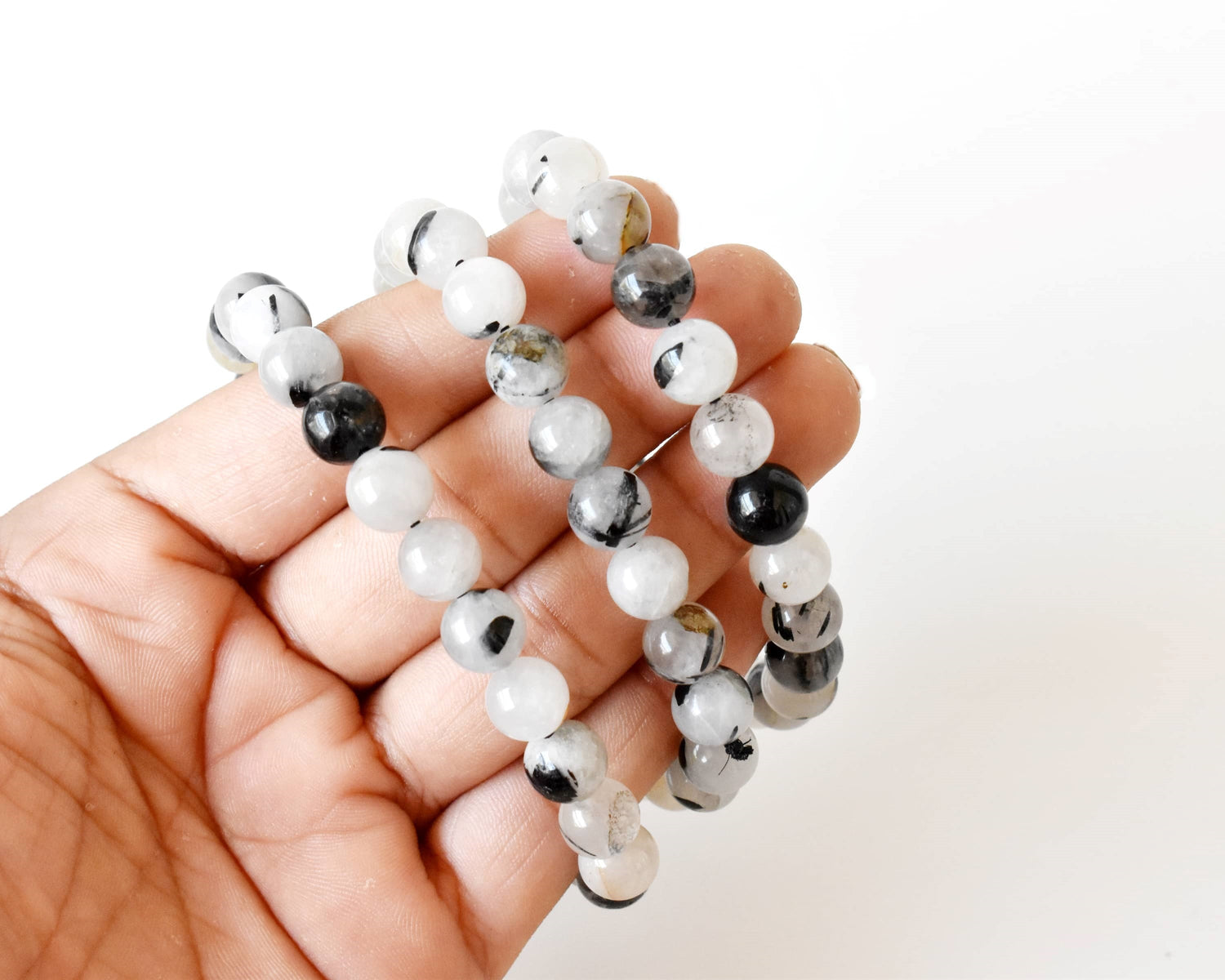 Black Rutile Bracelet (Trauma and Depression)  DestGlow