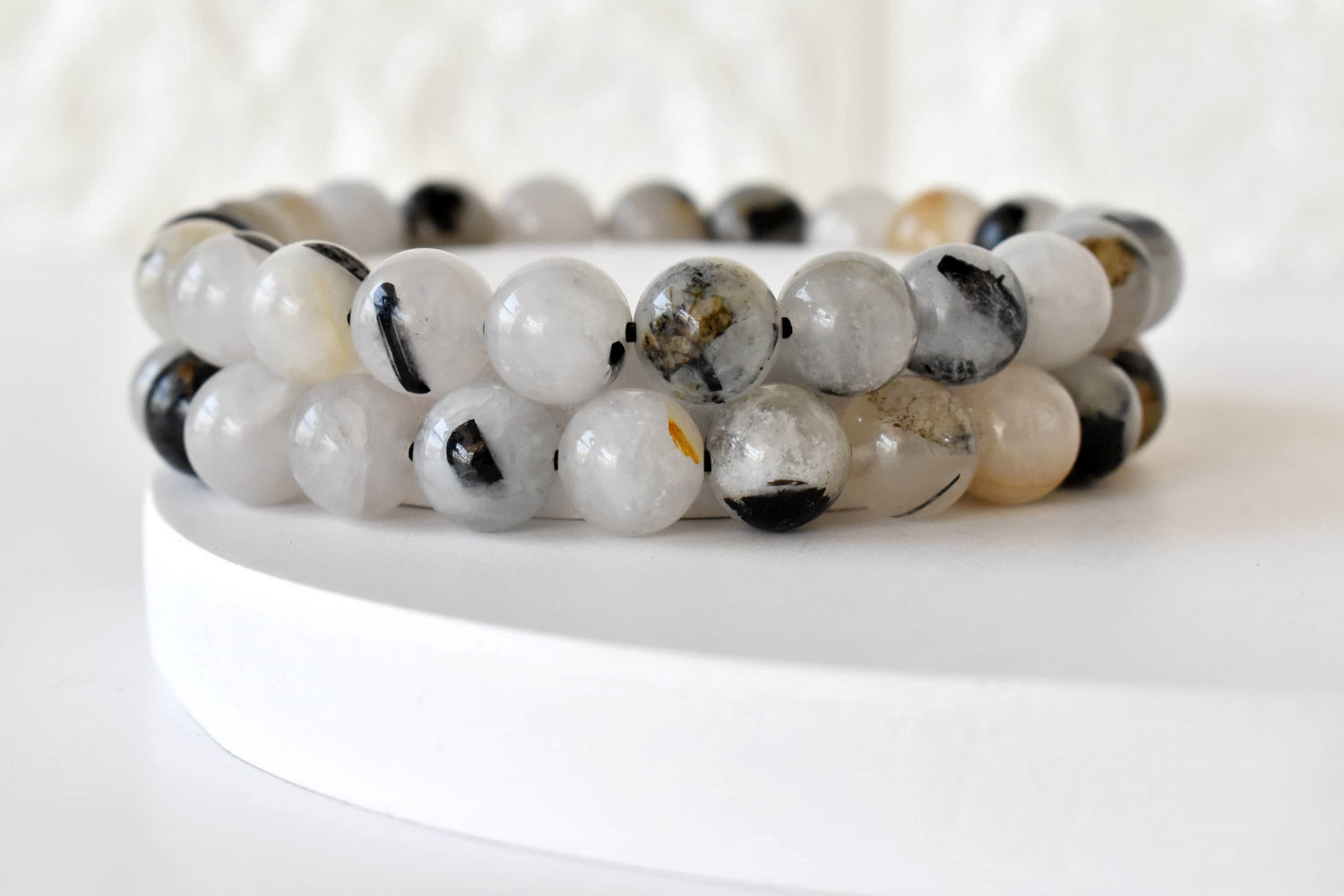 Black Rutile Bracelet (Trauma and Depression)  DestGlow