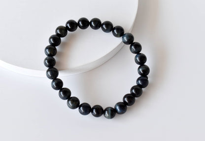 Blue Tiger Eye Bracelet (Generosity and Dreams)  DestGlow