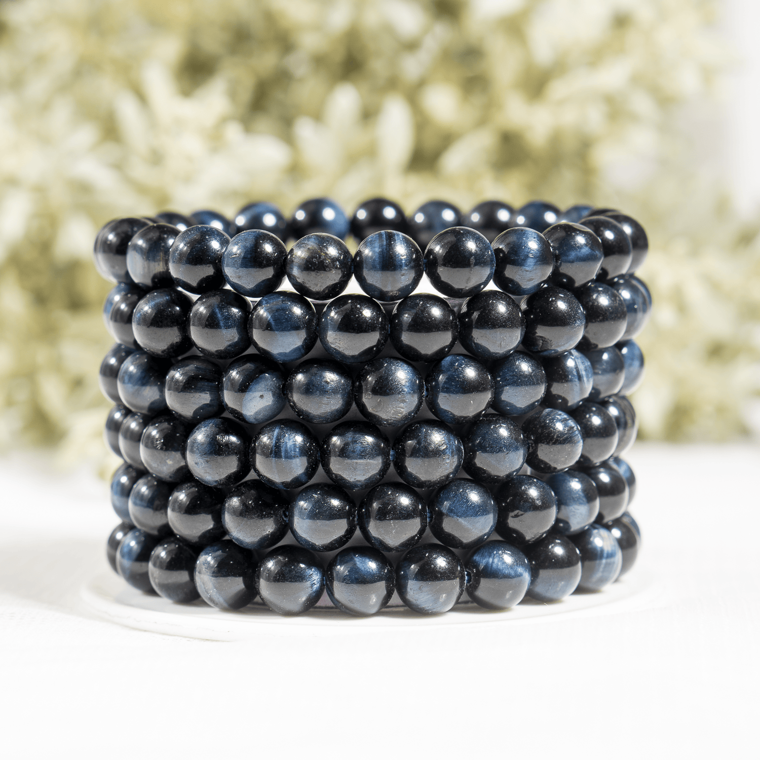 Blue Tiger Eye Bracelet (Generosity and Dreams)  DestGlow