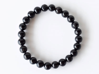 Black Tourmaline Bracelet(Resolution and Strength)  DestGlow