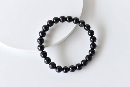 Black Tourmaline Bracelet(Resolution and Strength)  DestGlow
