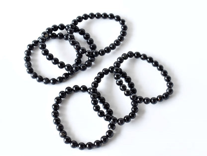 Black Tourmaline Bracelet(Resolution and Strength)  DestGlow