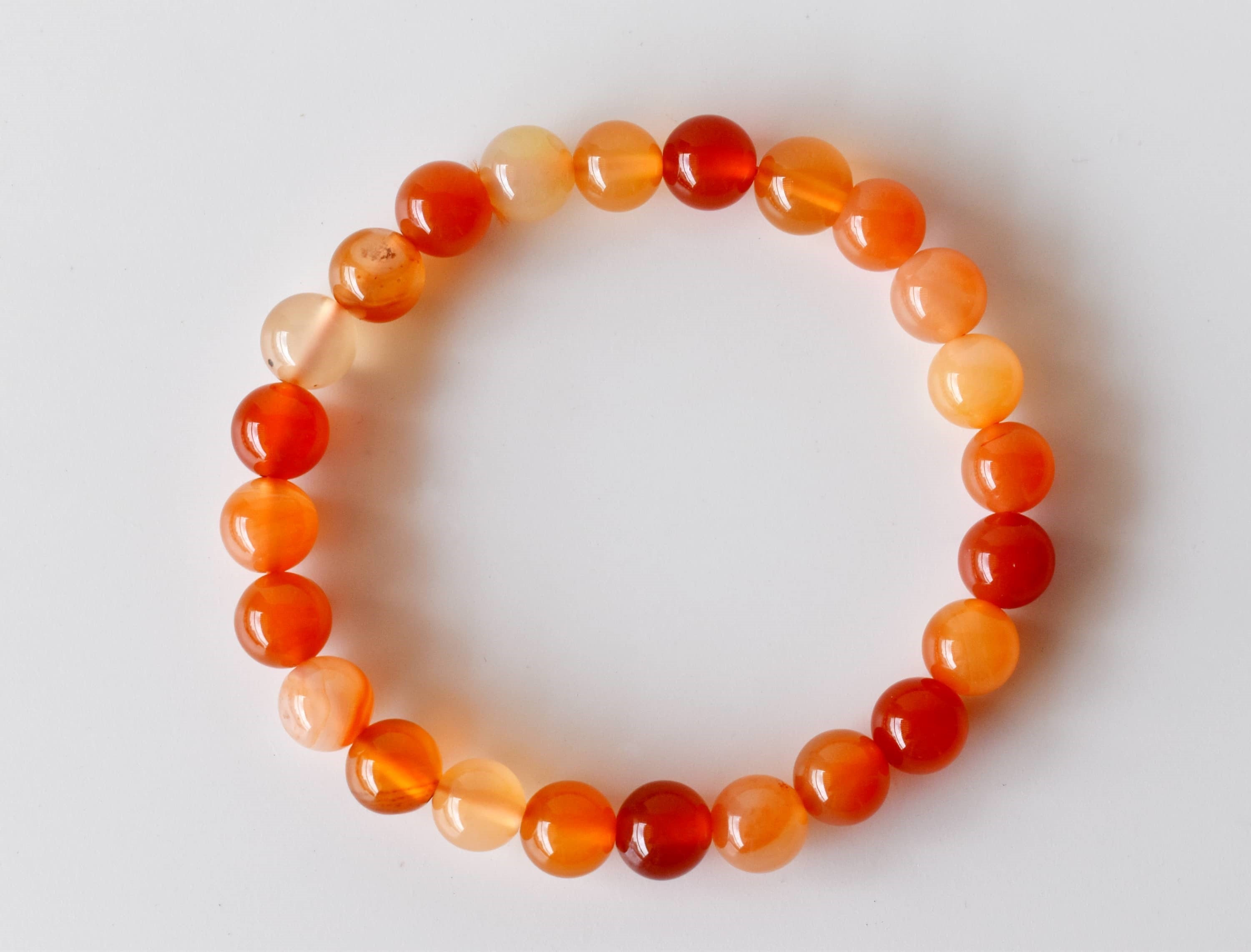 Carnelian Bracelet (Courage and Sexuality)  DestGlow