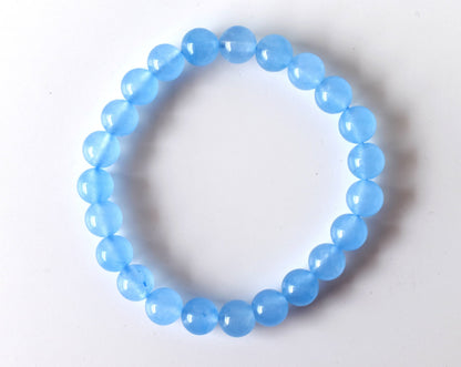 Chalcedony Bracelet (Communication and Peace Of Mind )  DestGlow