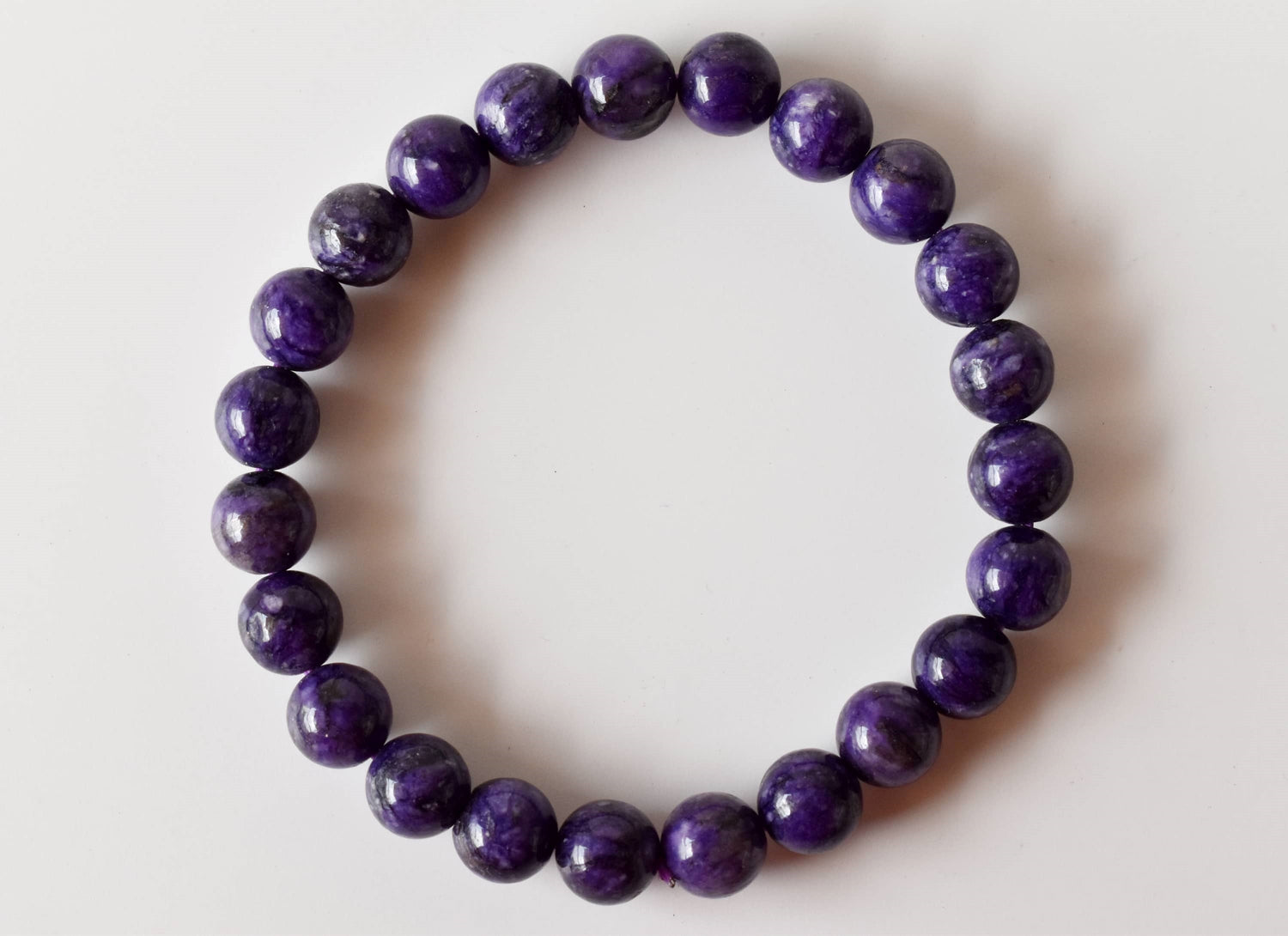 Charoite Bracelet (Self-Discipline and Stress Relief)  DestGlow