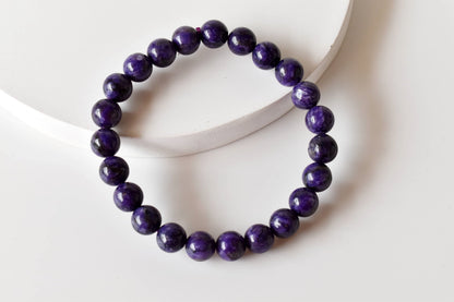 Charoite Bracelet (Self-Discipline and Stress Relief)  DestGlow