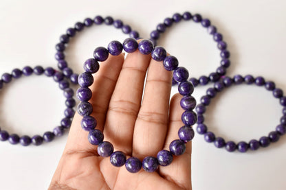 Charoite Bracelet (Self-Discipline and Stress Relief)  DestGlow