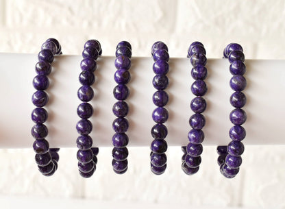 Charoite Bracelet (Self-Discipline and Stress Relief)  DestGlow