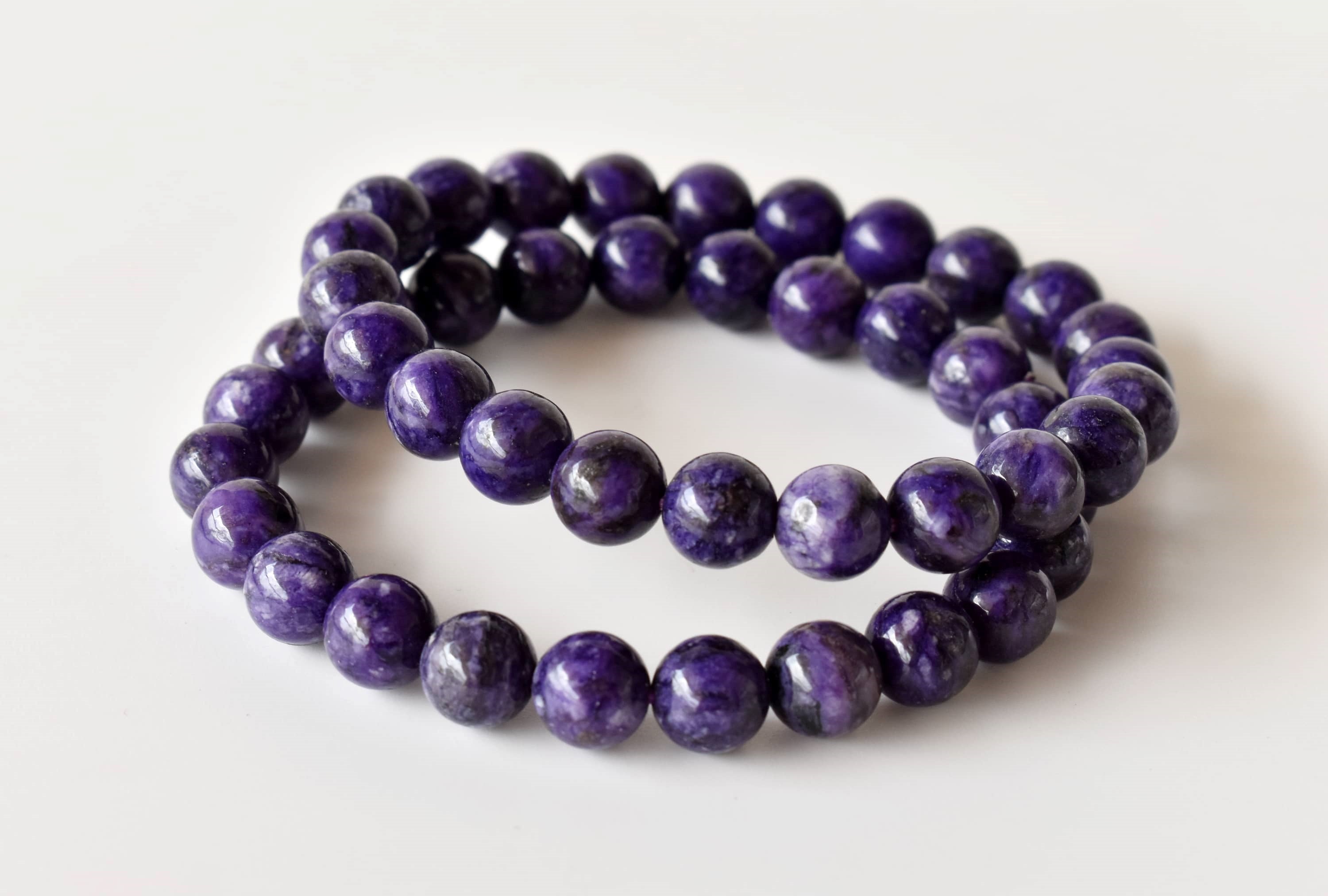 Charoite Bracelet (Self-Discipline and Stress Relief)  DestGlow