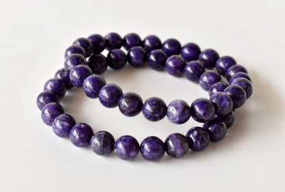 Charoite Bracelet (Self-Discipline and Stress Relief)  DestGlow