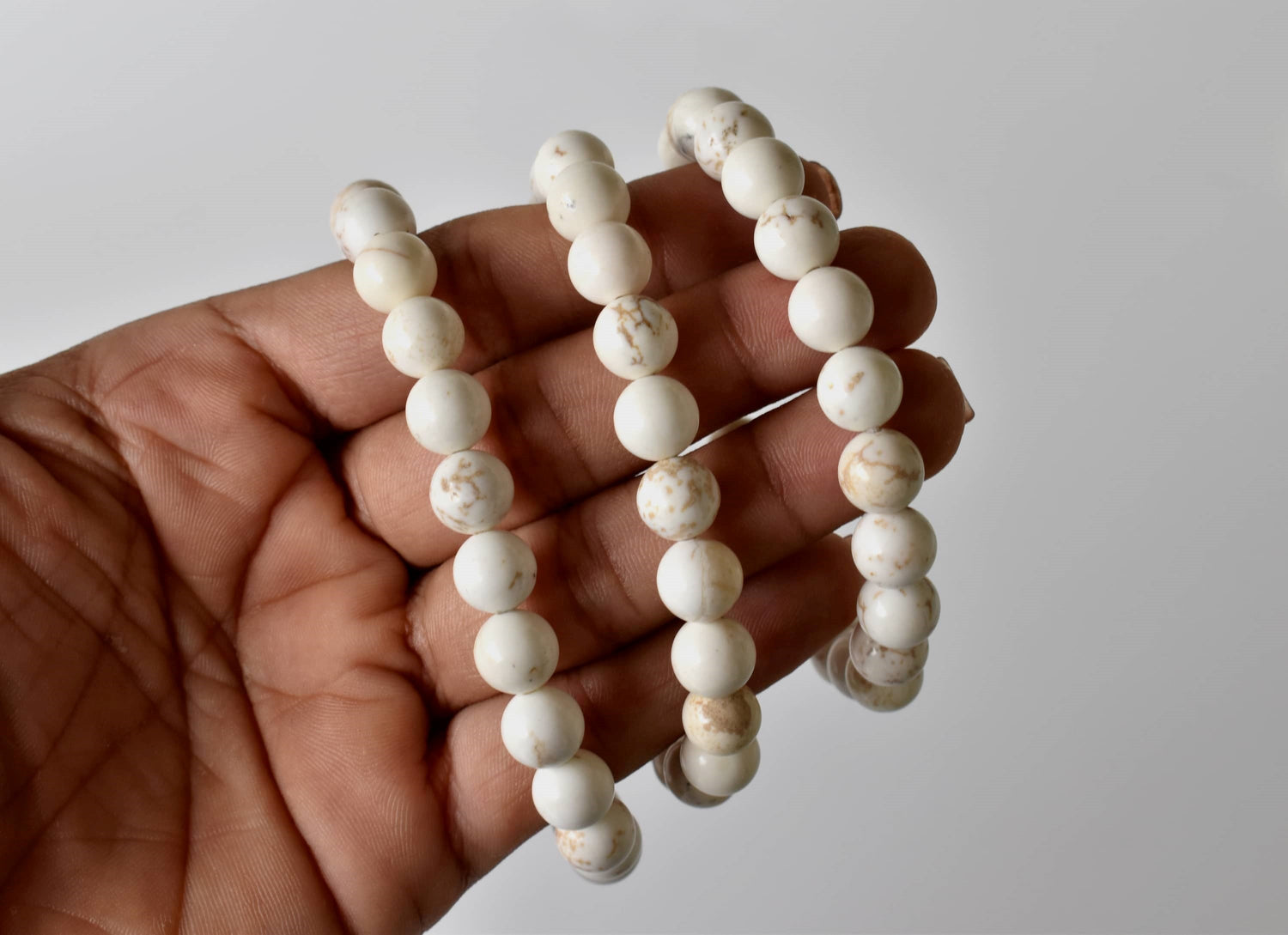Copper Howlite Bracelet (Communication and Calming)  DestGlow
