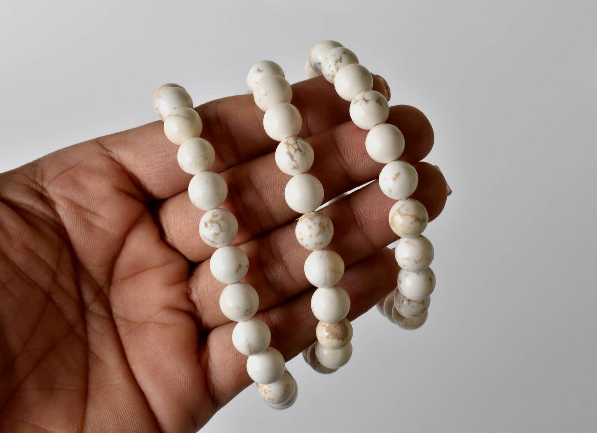 Copper Howlite Bracelet (Communication and Calming)  DestGlow