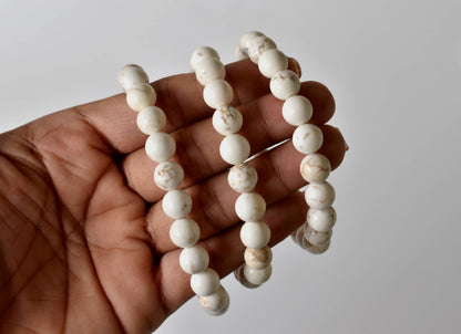 Copper Howlite Bracelet (Communication and Calming)  DestGlow