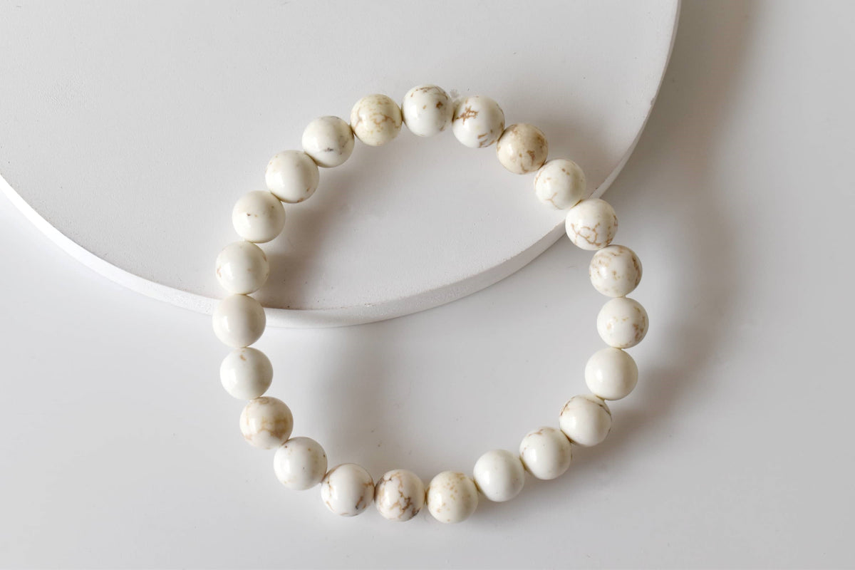 Copper Howlite Bracelet (Communication and Calming)  DestGlow