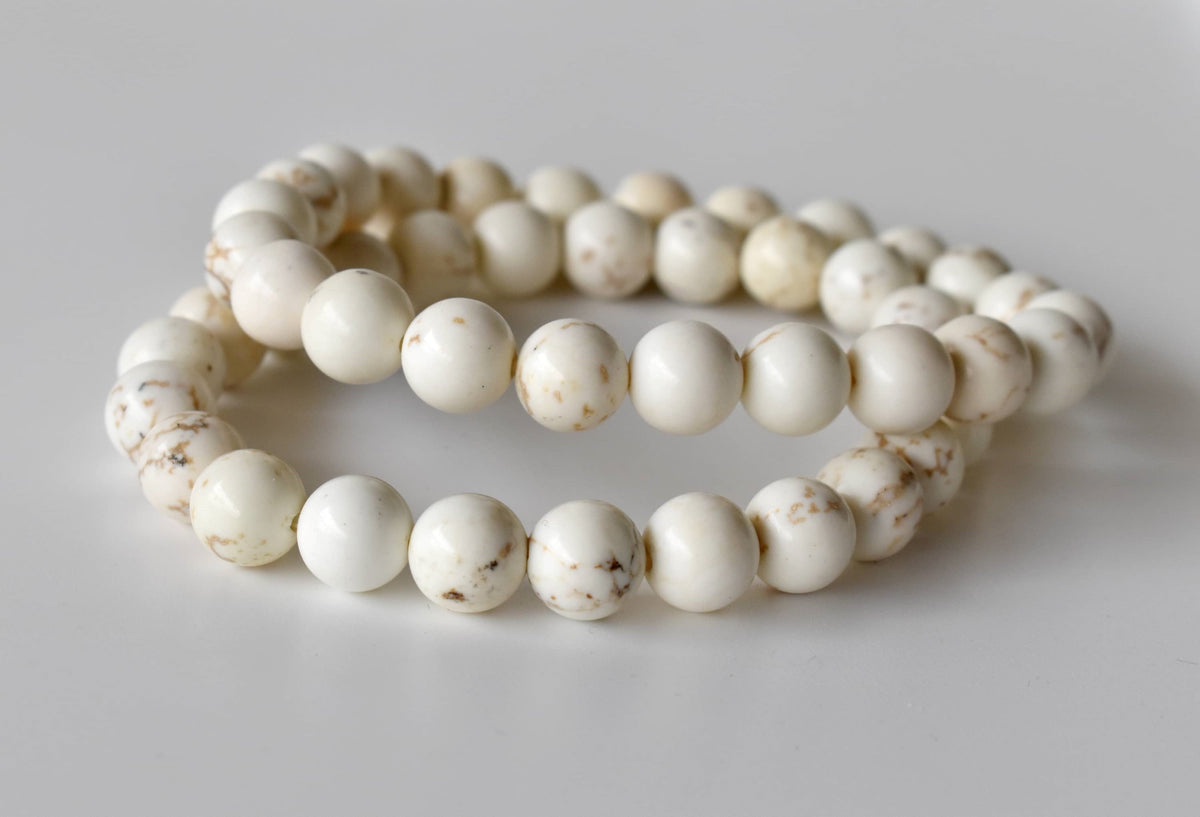 Copper Howlite Bracelet (Communication and Calming)  DestGlow
