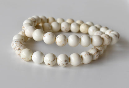 Copper Howlite Bracelet (Communication and Calming)  DestGlow