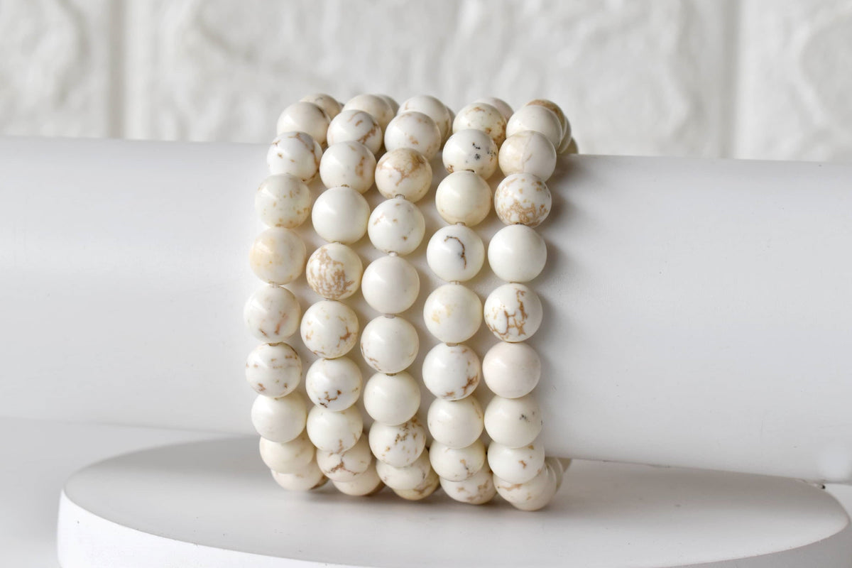 Copper Howlite Bracelet (Communication and Calming)  DestGlow