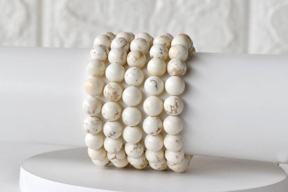 Copper Howlite Bracelet (Communication and Calming)  DestGlow