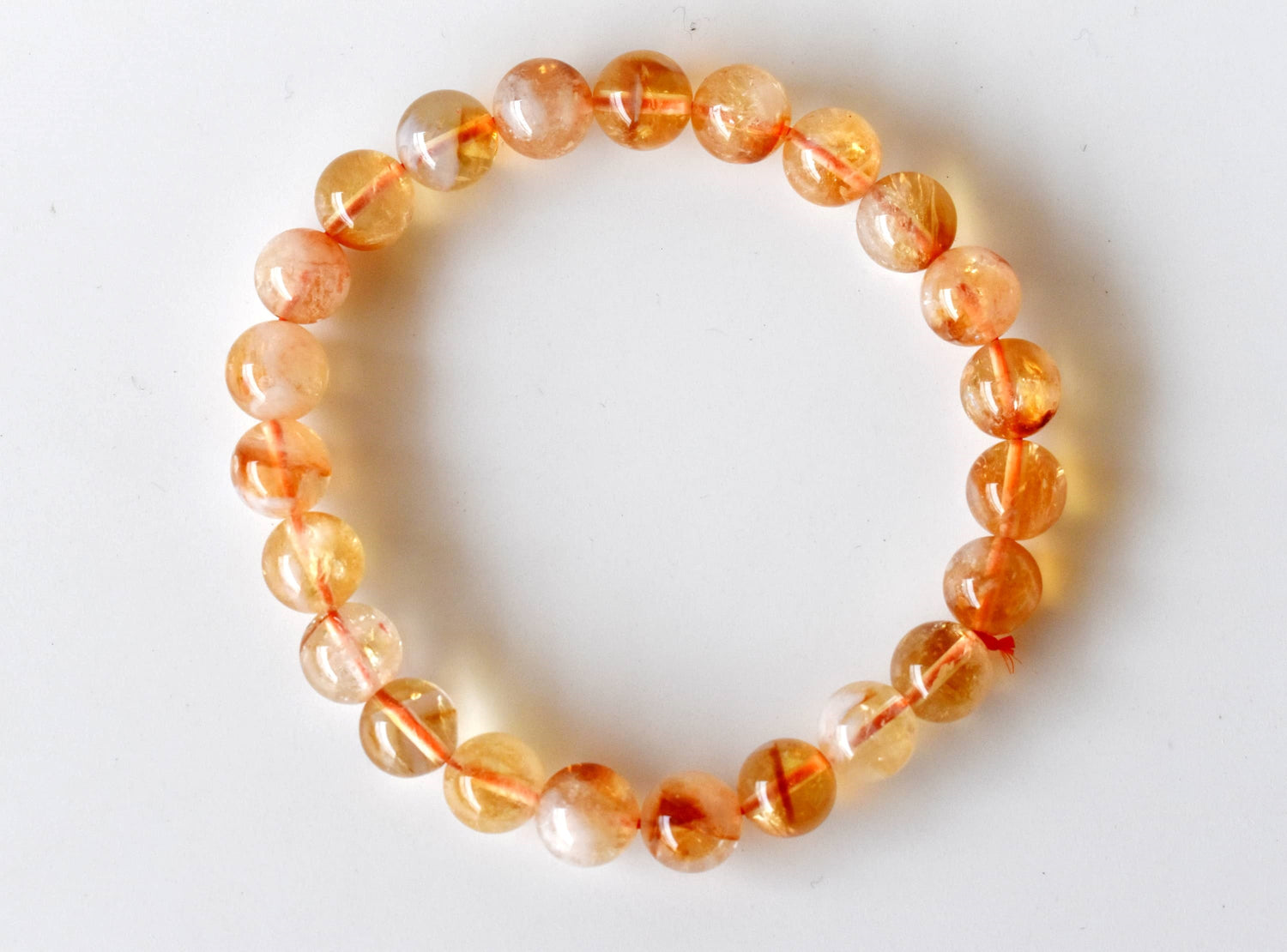 Natural Citrine Bracelet(Luck And Good Fortune).  DestGlow