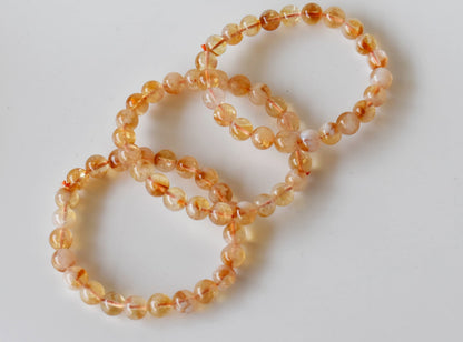 Natural Citrine Bracelet(Luck And Good Fortune).  DestGlow