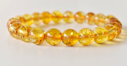 Heated Citrine Bracelet (Protection and Anxiety Relief)  DestGlow
