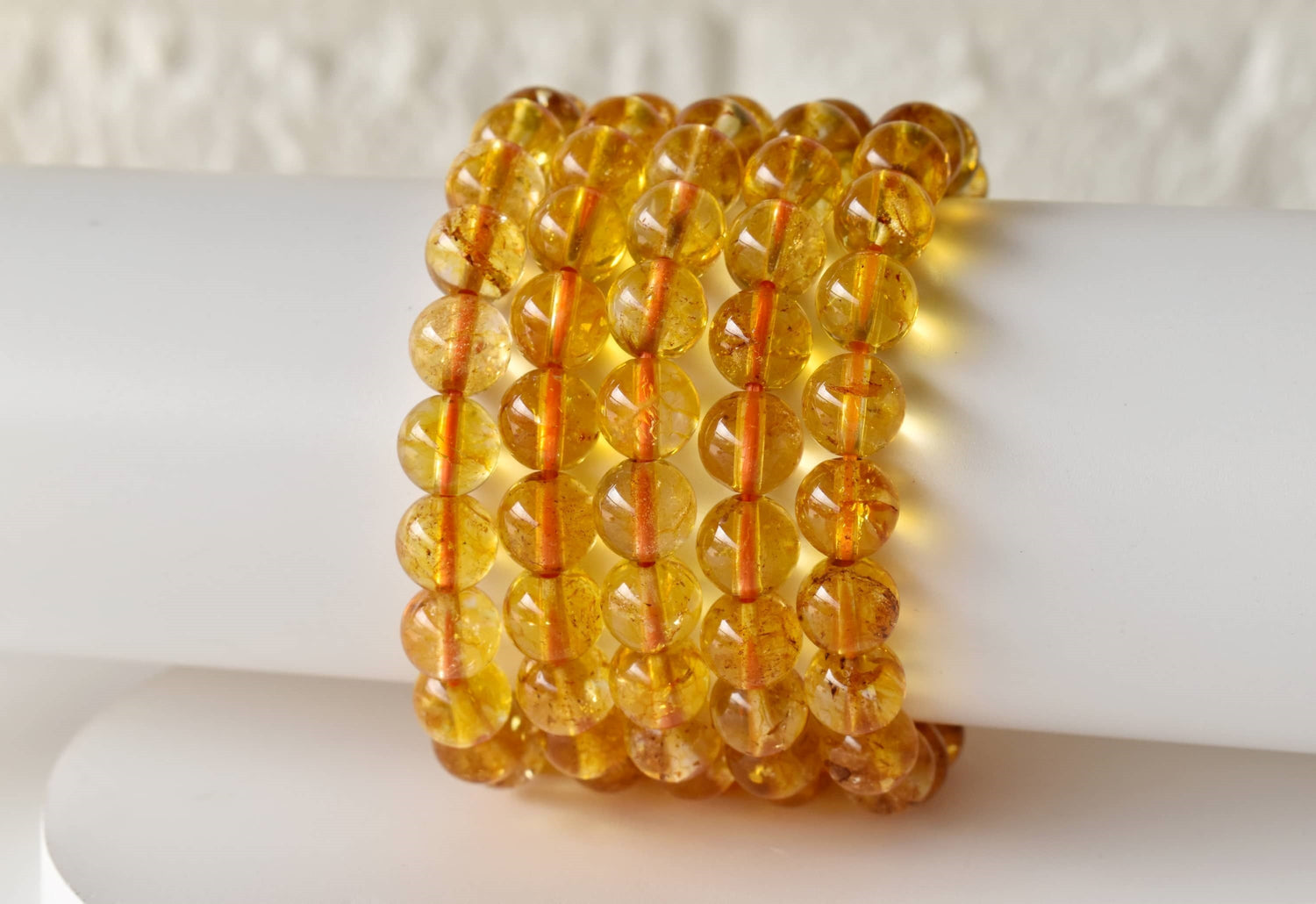 Heated Citrine Bracelet (Protection and Anxiety Relief)  DestGlow