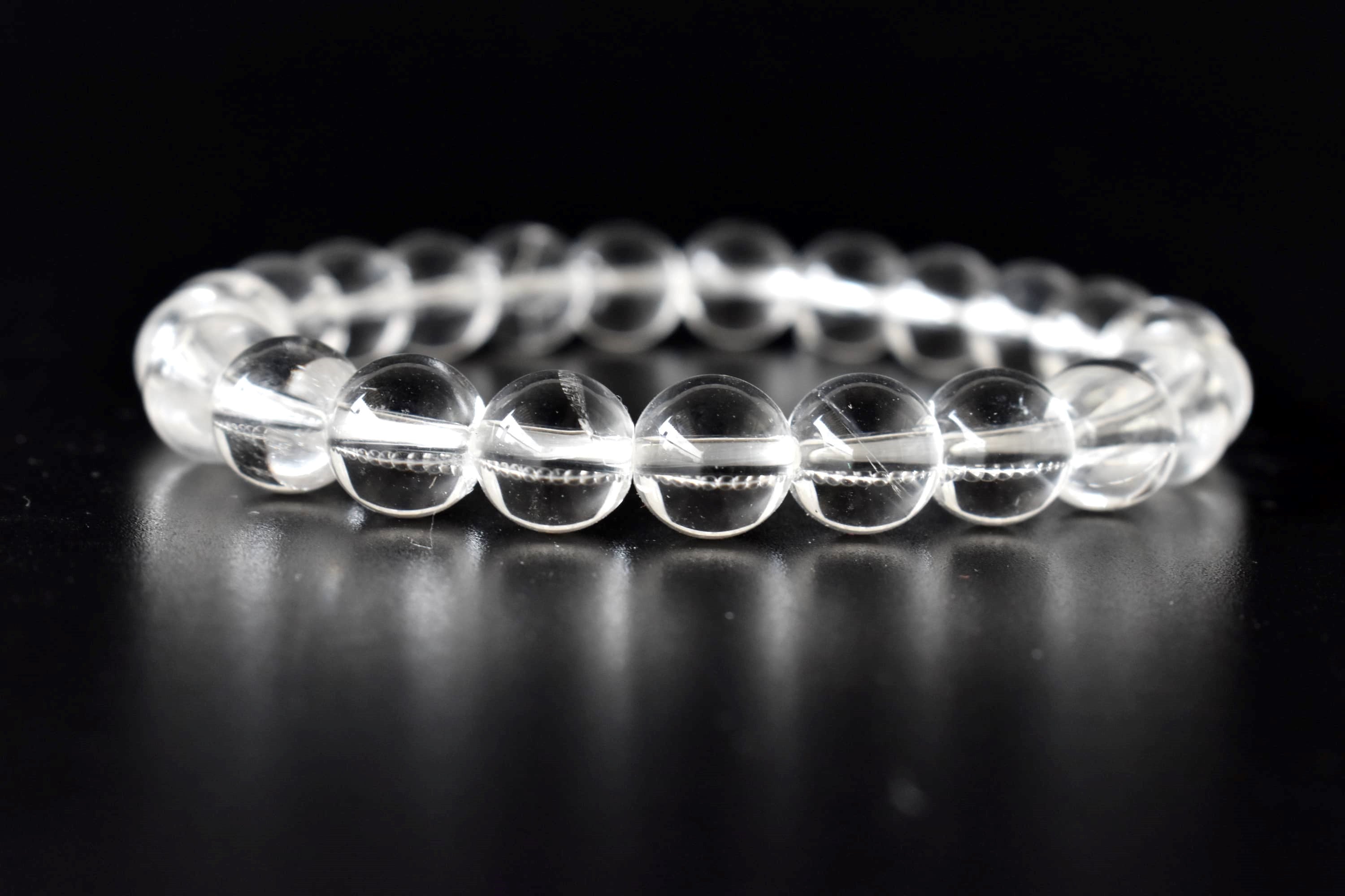 Crystal Quartz Bracelet(Enhancing and Manifesting).  DestGlow