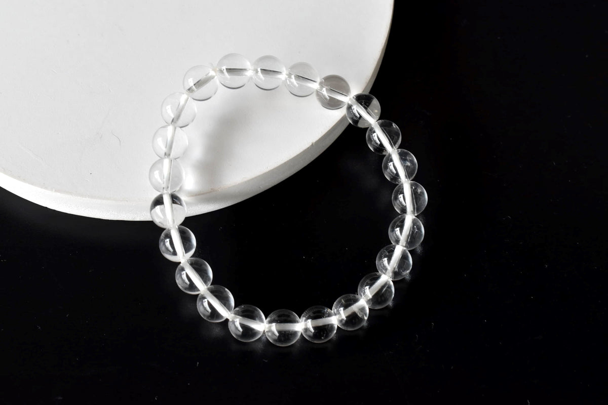 Crystal Quartz Bracelet(Enhancing and Manifesting).  DestGlow