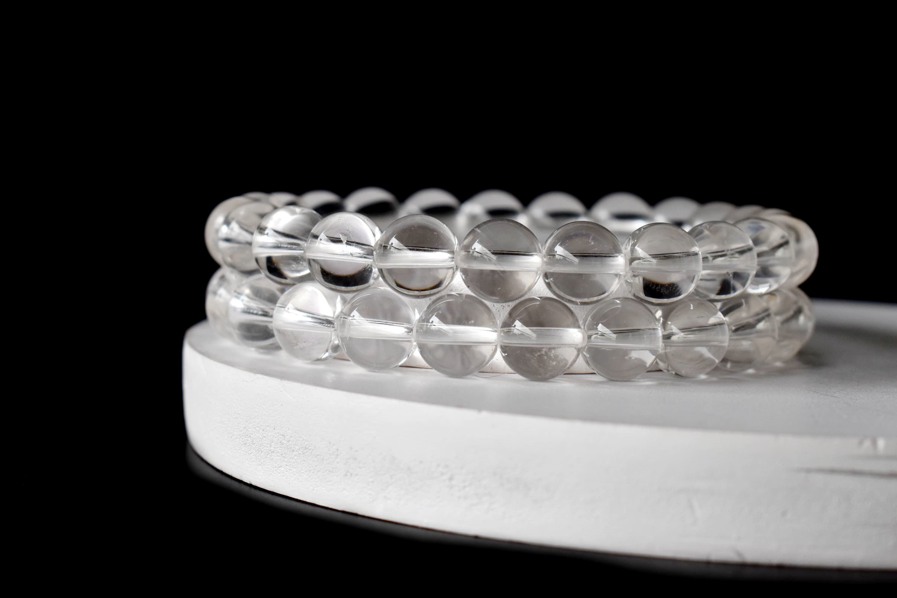 Crystal Quartz Bracelet(Enhancing and Manifesting)  DestGlow