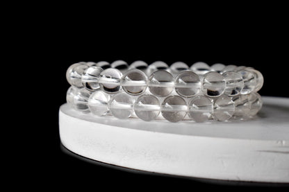 Crystal Quartz Bracelet(Enhancing and Manifesting).  DestGlow