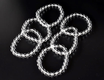 Crystal Quartz Bracelet(Enhancing and Manifesting).  DestGlow