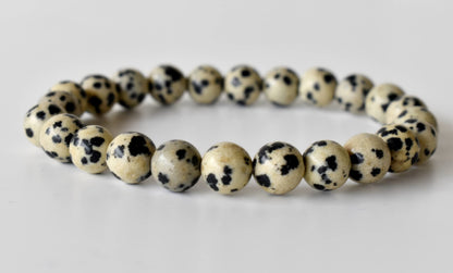 Dalmatian Jasper Bracelet(Altruism and Past Life Recall)  DestGlow