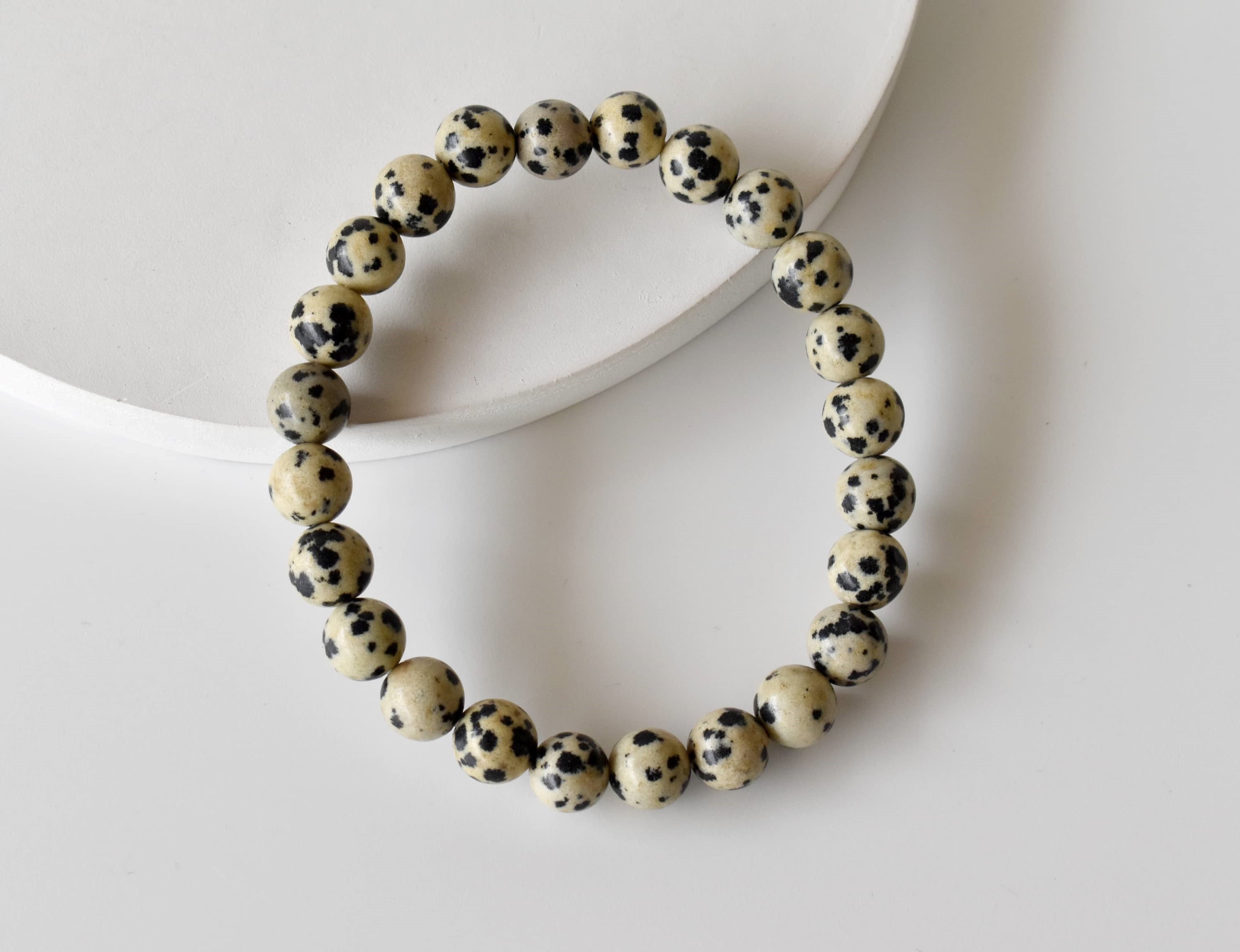 Dalmatian Jasper Bracelet(Altruism and Past Life Recall)  DestGlow