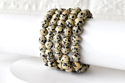Dalmatian Jasper Bracelet(Altruism and Past Life Recall)  DestGlow