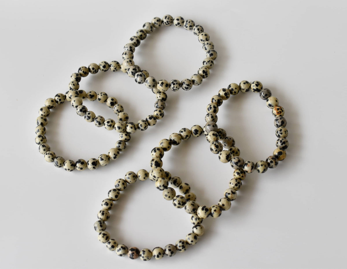 Dalmatian Jasper Bracelet(Altruism and Past Life Recall)  DestGlow